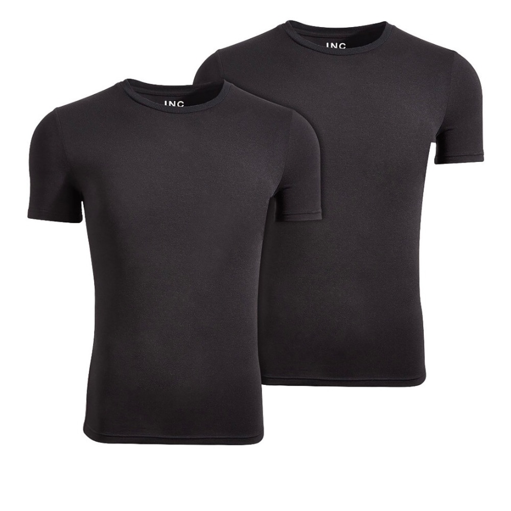 INC Men's 2 Pack Solid Solid T-Shirt